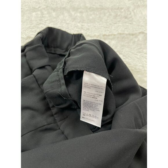 Chicos Womens Dress Pants 2.5R 14 Black Pull On Zip Pockets Elastic Waist - Picture 4 of 7